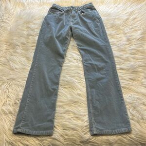 Women's Blue Corduroy Pants